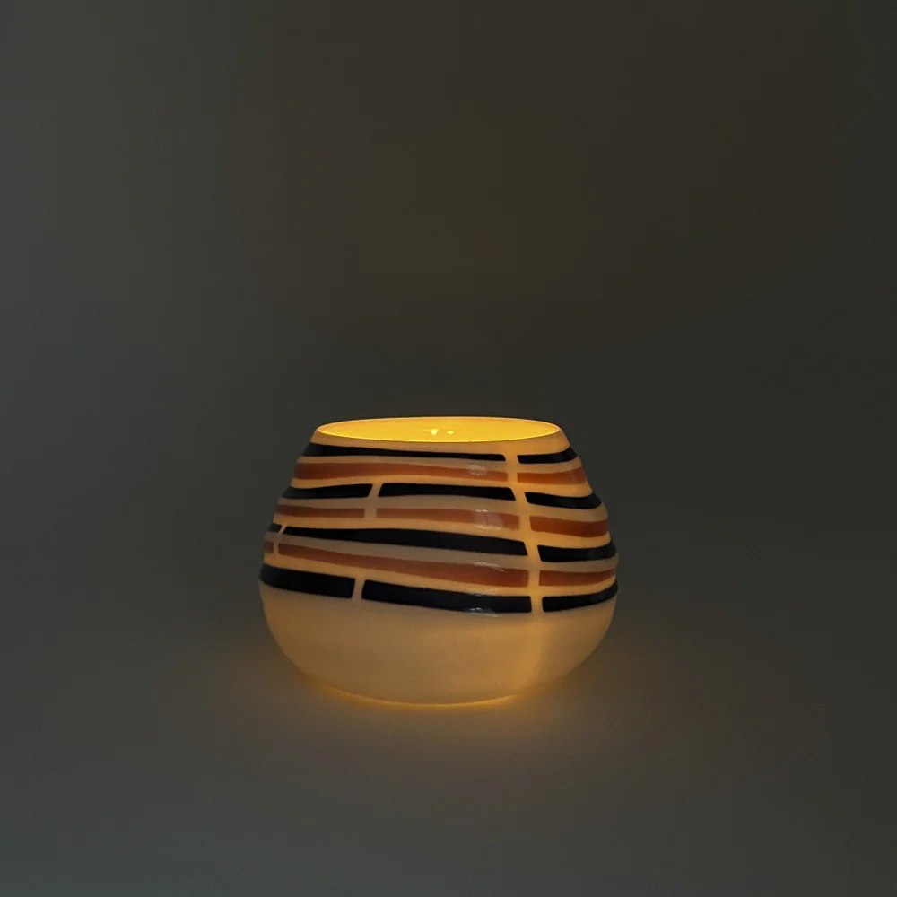 Area Decorated Candle Holder - Image 2