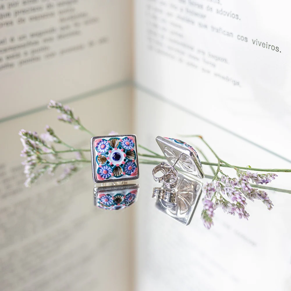 Azulexo A Earrings Set - Image 3