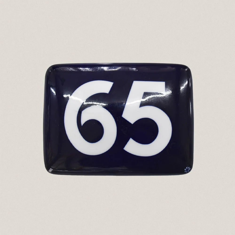 Blue Ceramic Plate