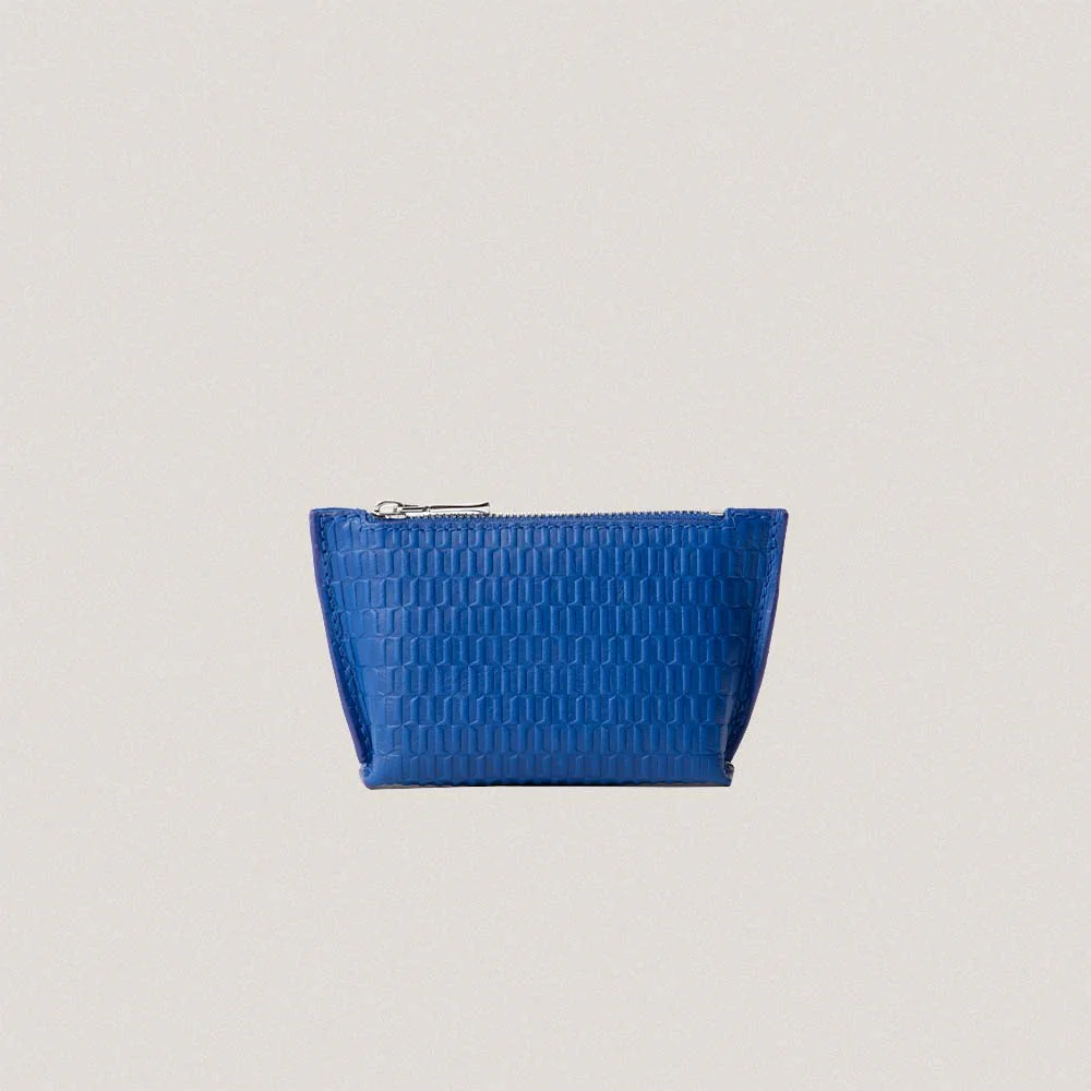 Blue Granadínico Trapezio Purse