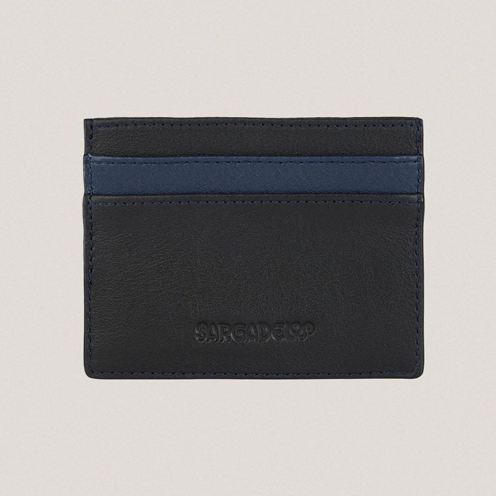 Blue Mon Man Credit Card Holder
