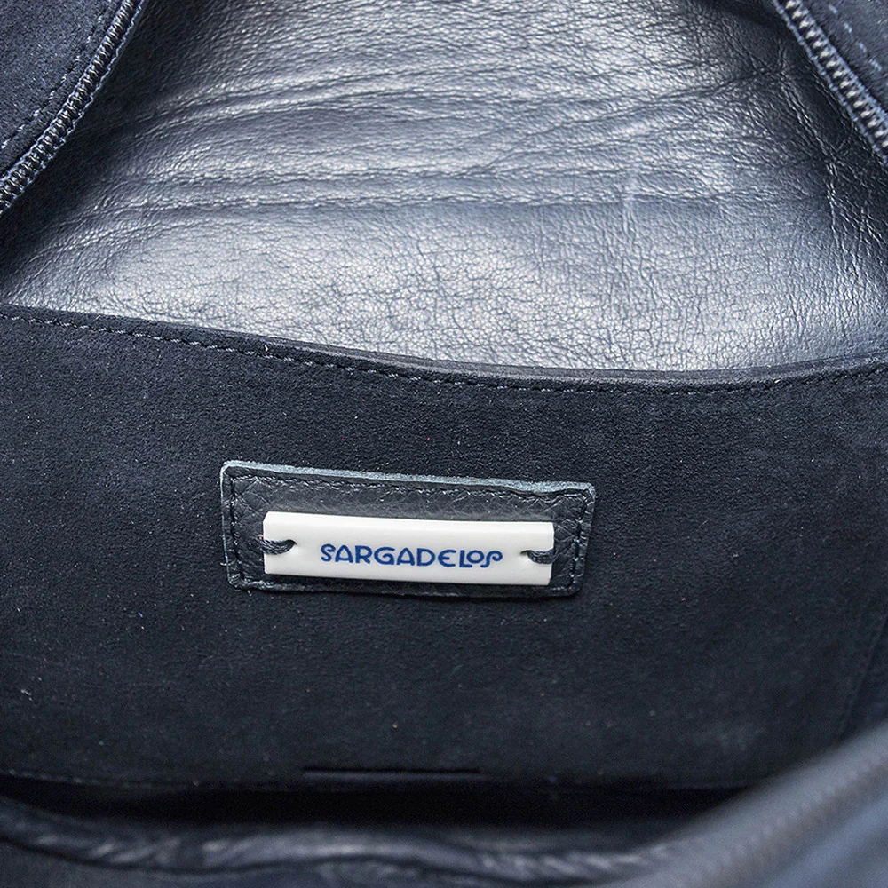 Blue Navy Sphere Bag - Image 2