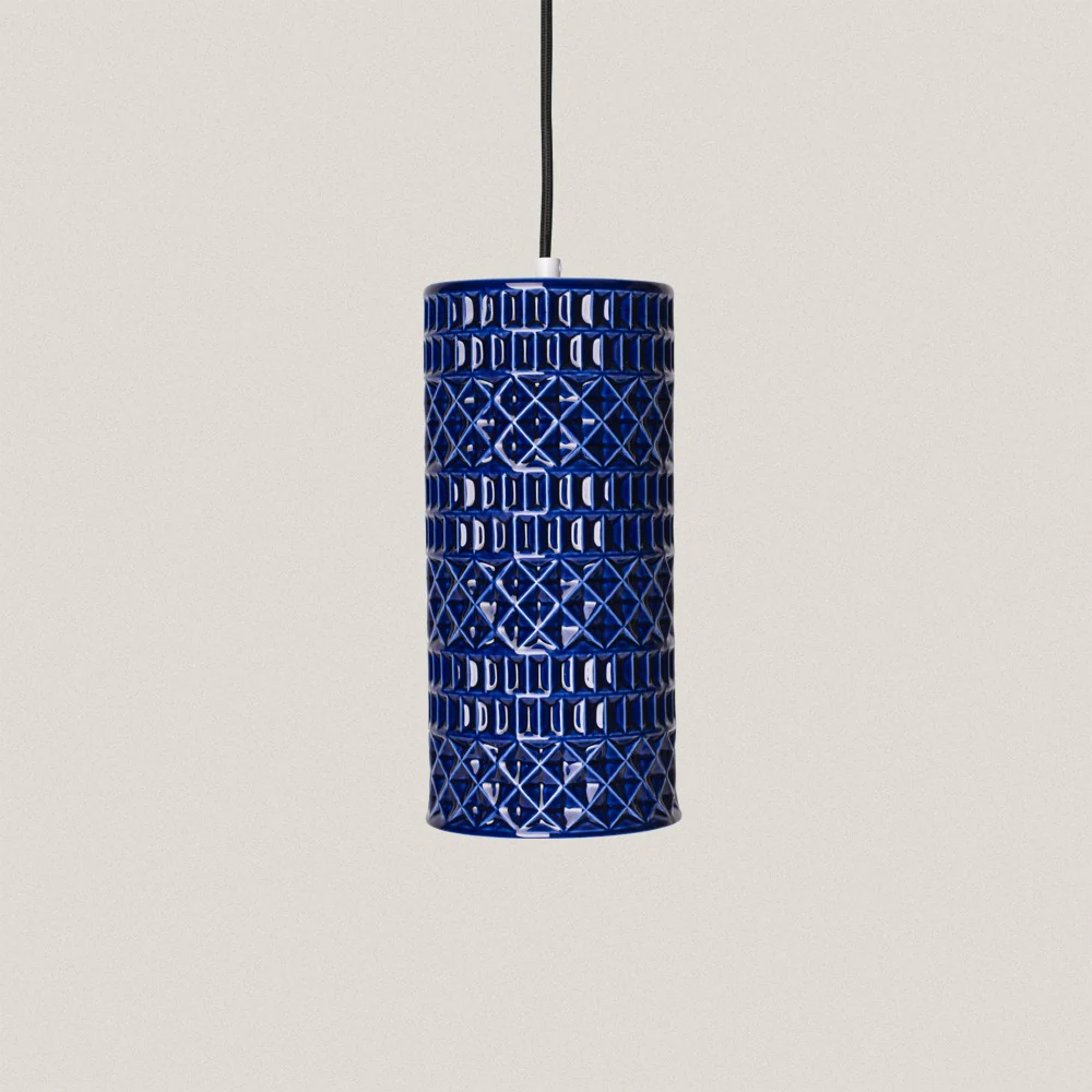 Blue Portomarínico Ceiling Lamp D-12