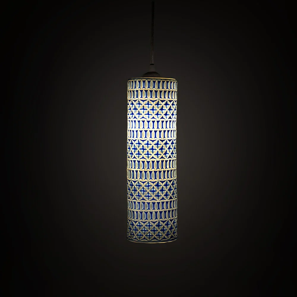 Blue Portomarínico Ceiling Lamp D-9 - Image 3
