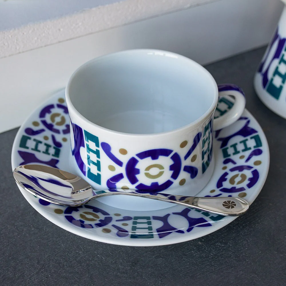 Breakfast Cup and Plate Burela - Image 2