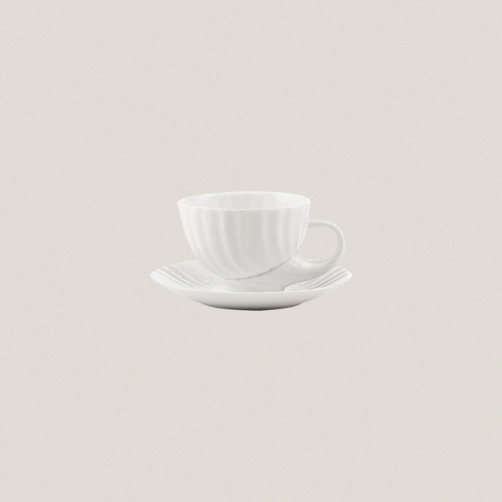 Breakfast Cup and Plate Cuncha
