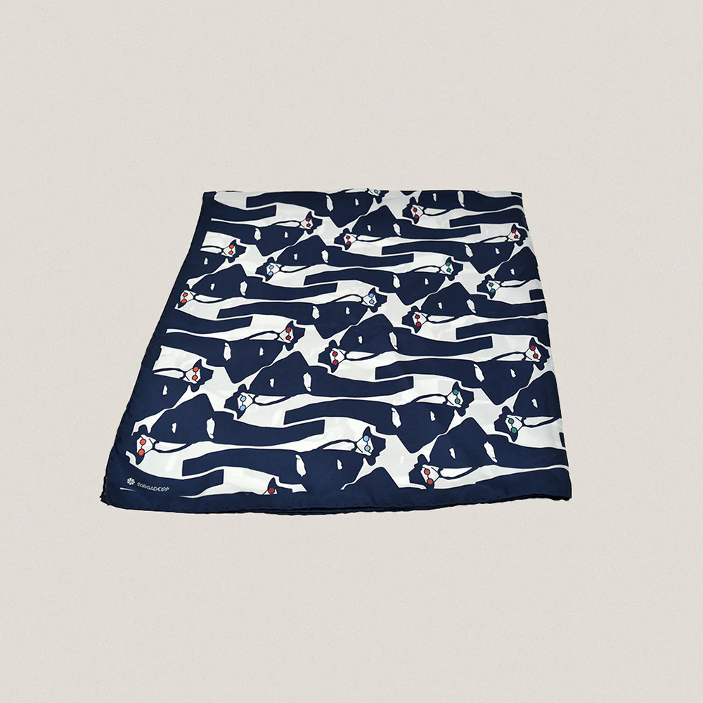 Castelaos Silk Scarf - Image 2