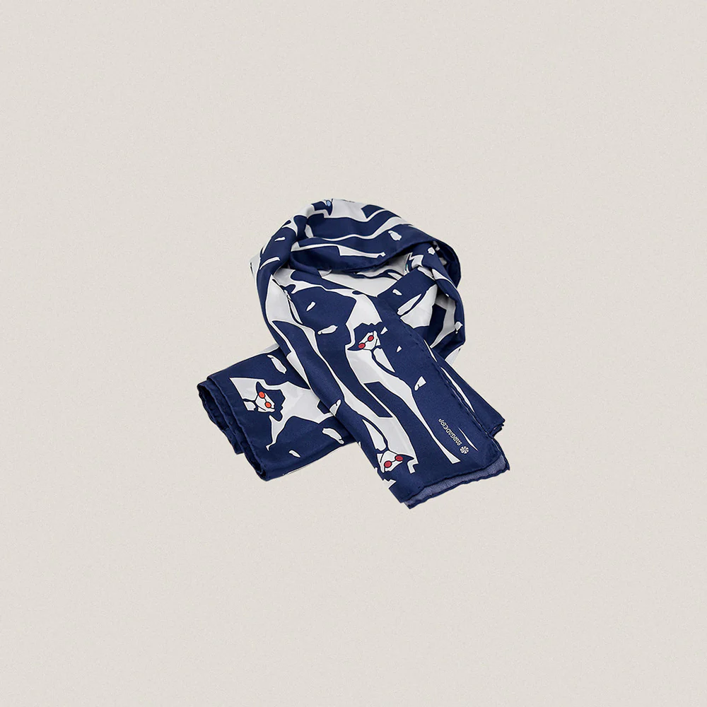 Castelaos Silk Scarf - Image 3