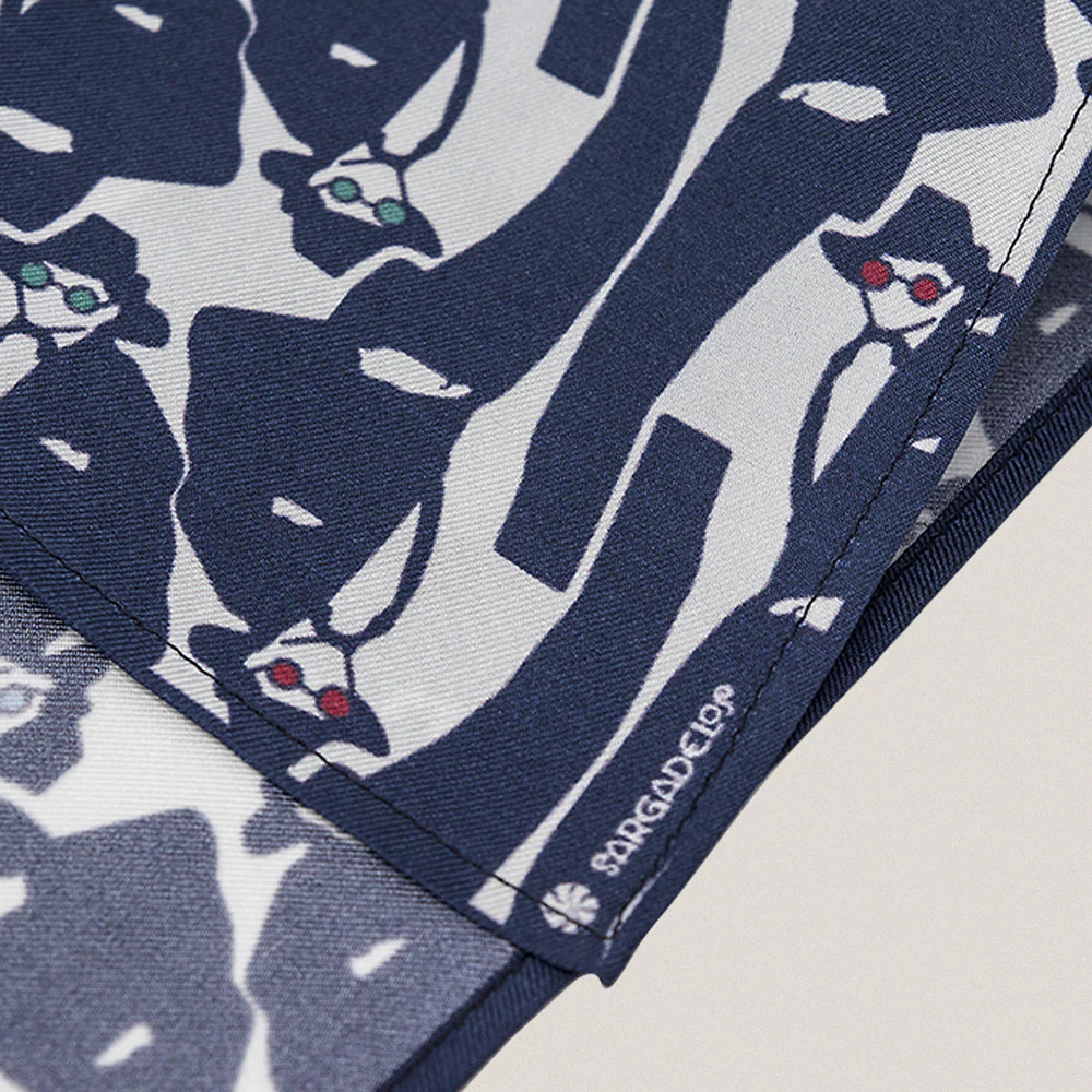Castelaos Silk Scarf - Image 4