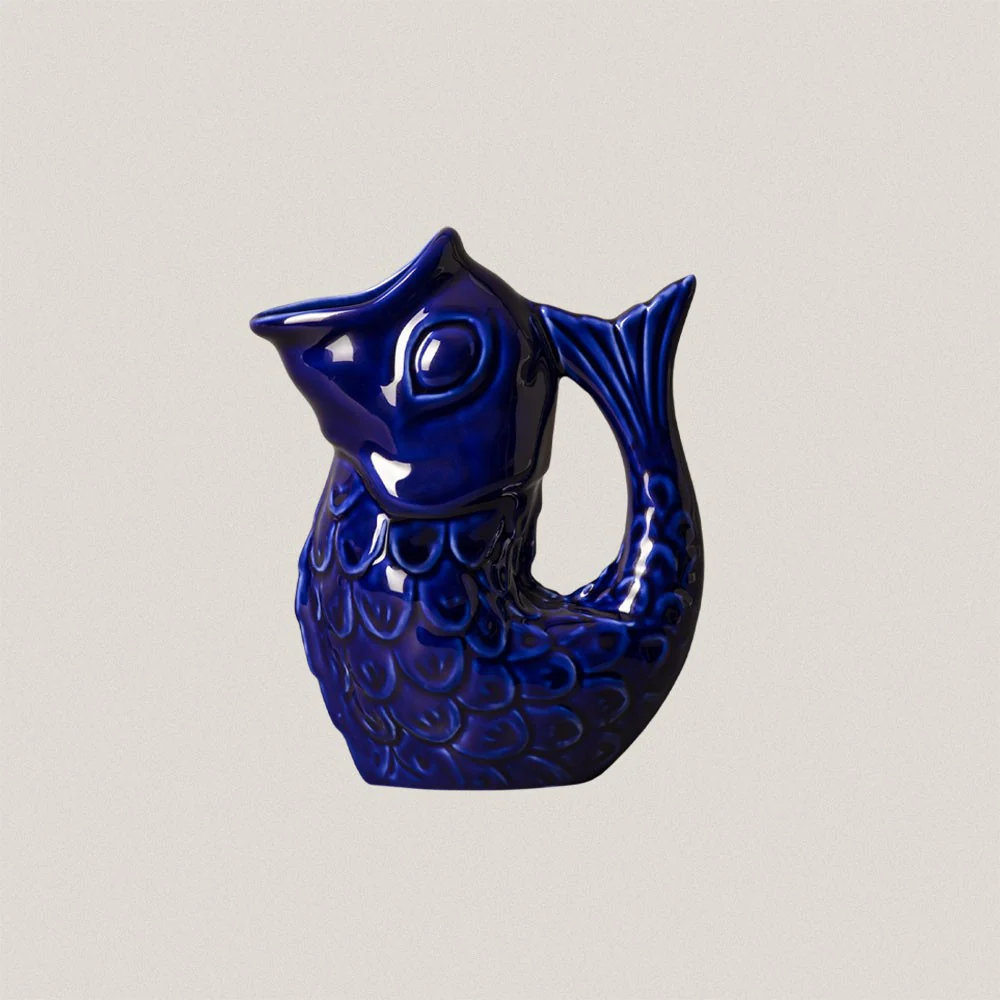Cobalt Blue Peixe Jug