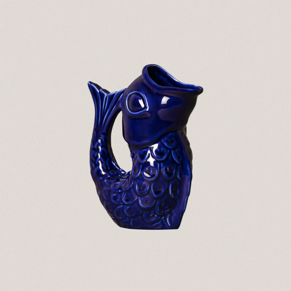 Cobalt Blue Peixe Jug - Image 3