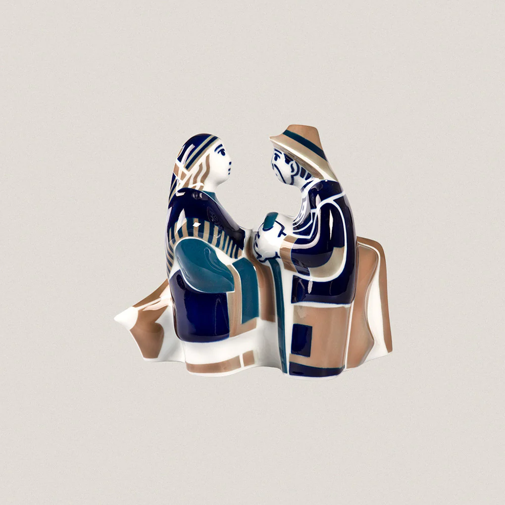 Couple with Cow