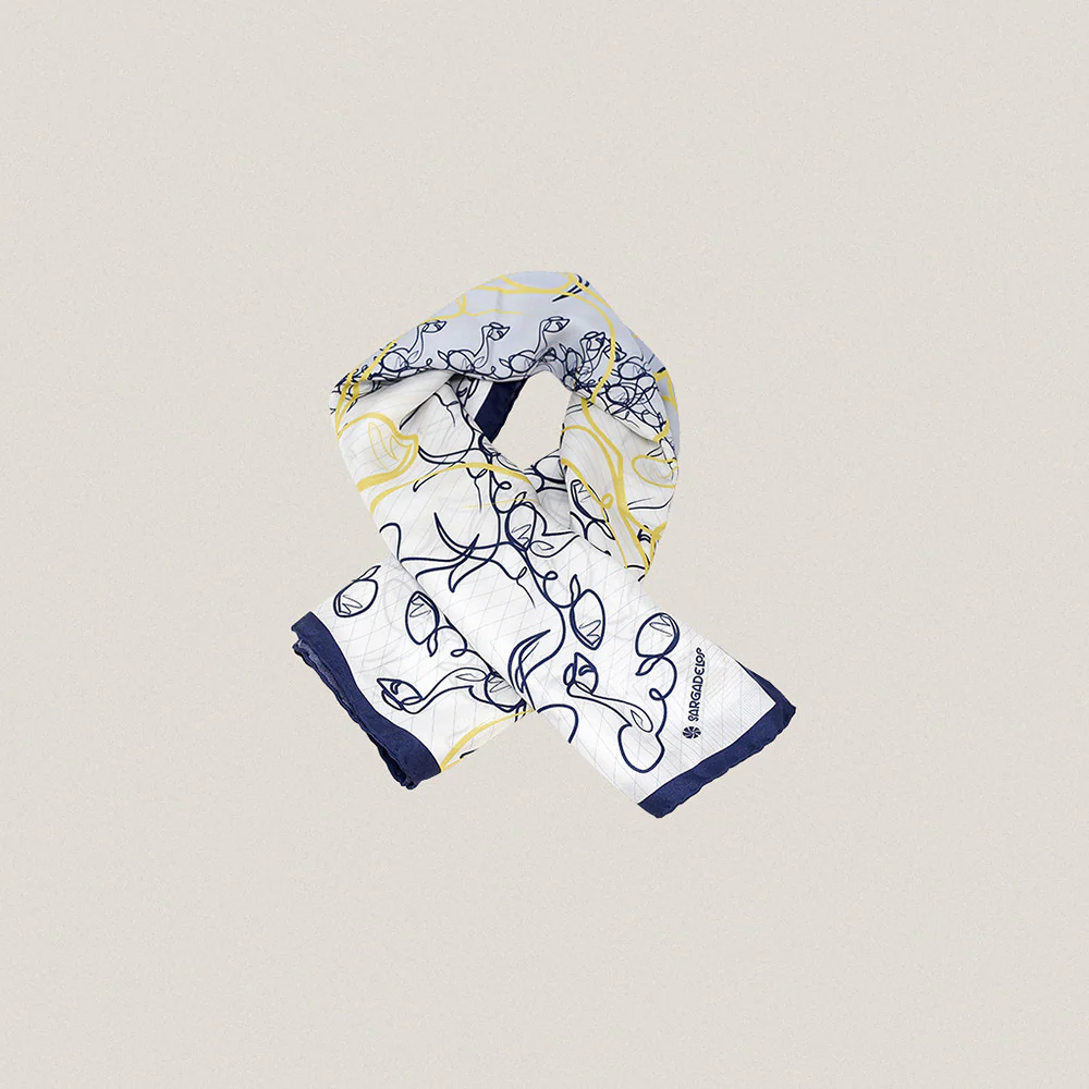 Cows Silk Scarf