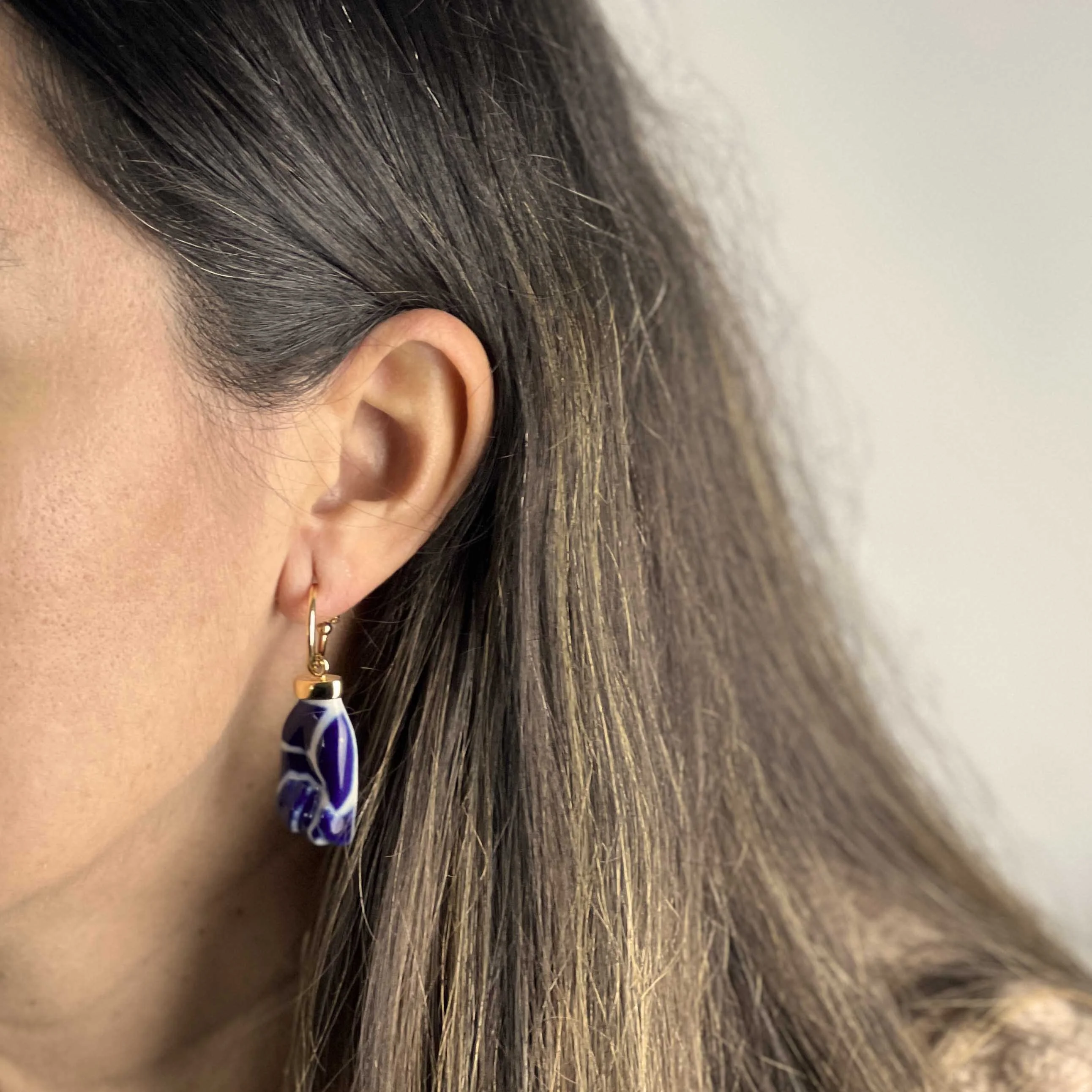Figa Hoop Earrings - Image 2