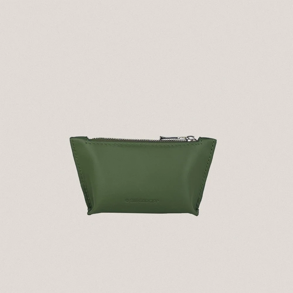Green Granadínico Trapezio Change Purse - Image 2