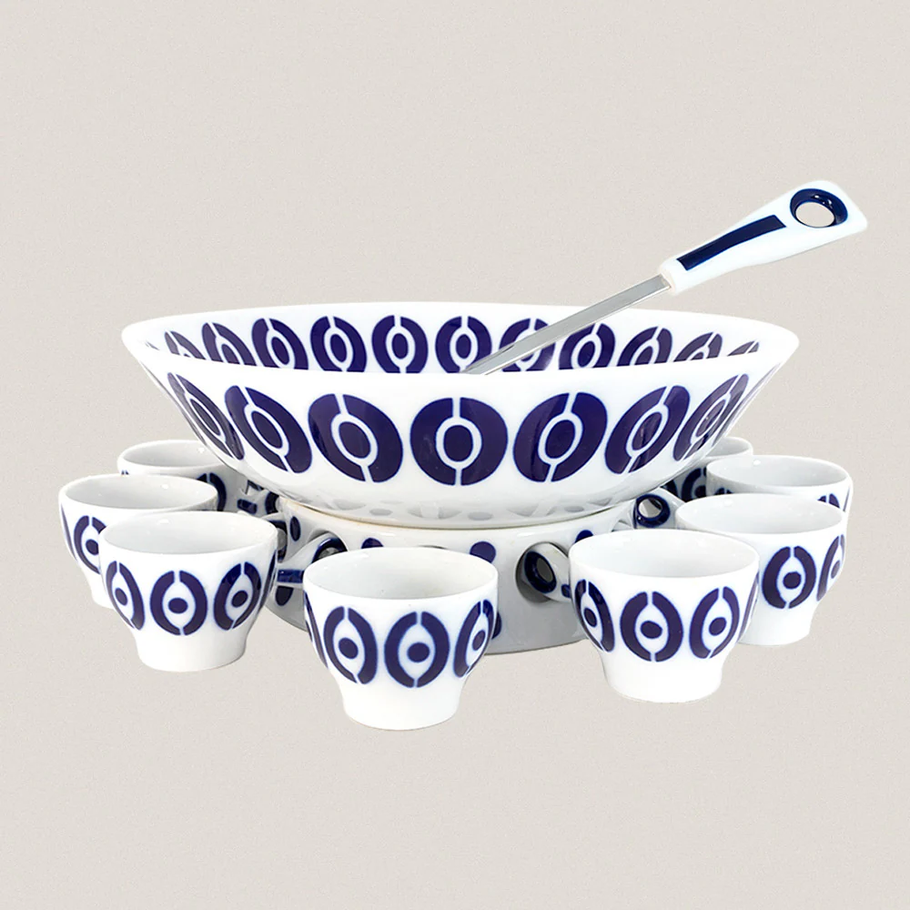 Hot Galician Punch Set No.3 12 services