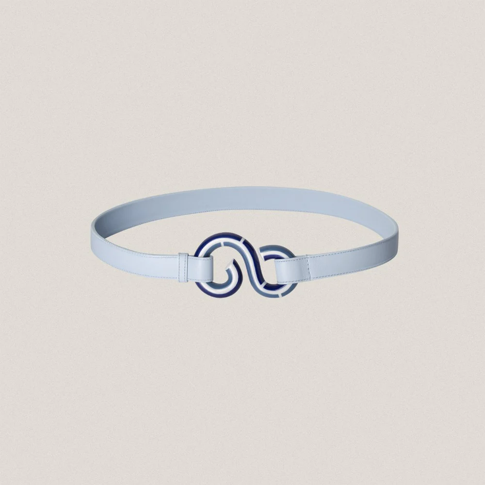 Light Blue S/M Sargadelos’ S Belt