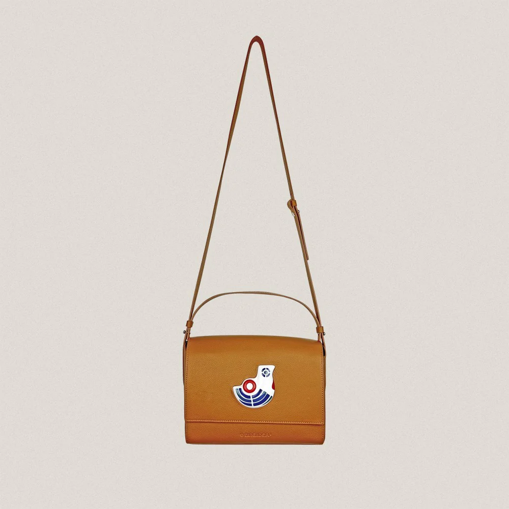 M Leather Galos Flap Bag - Image 7