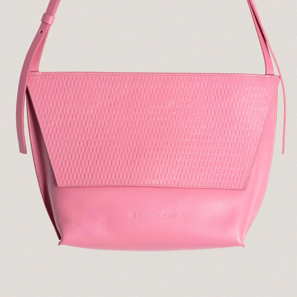 M Pink Granadínico Trapezio Bag - Image 2
