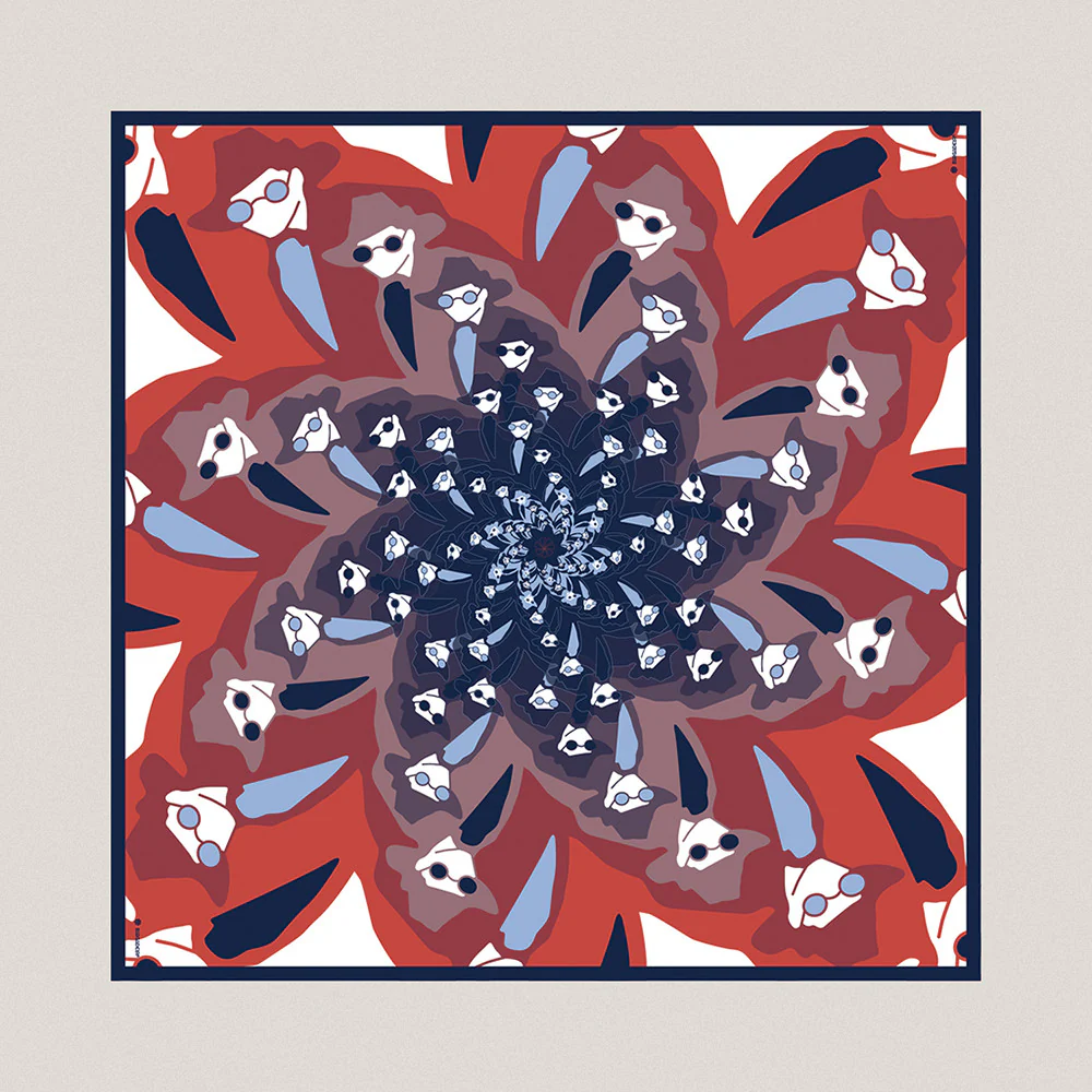 Maxi Castelao Silk Scarf