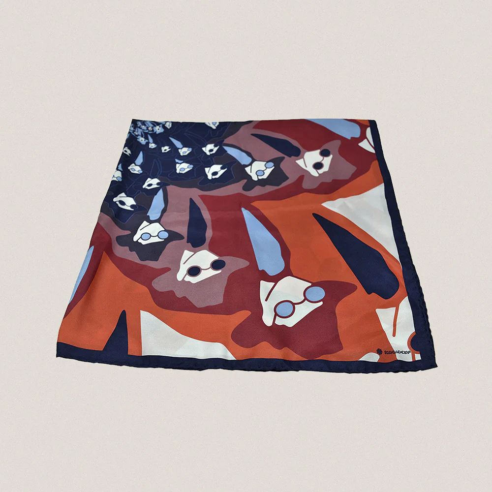 Maxi Castelao Silk Scarf - Image 3