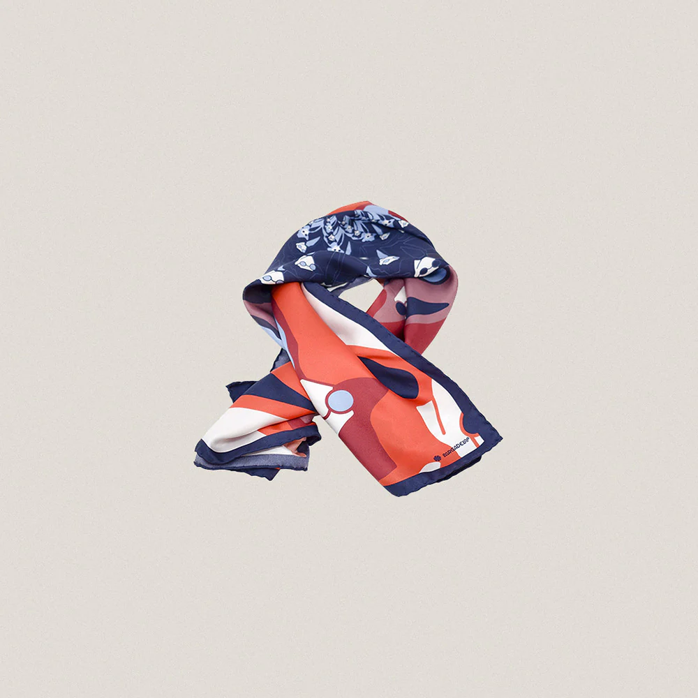 Maxi Castelao Silk Scarf - Image 4