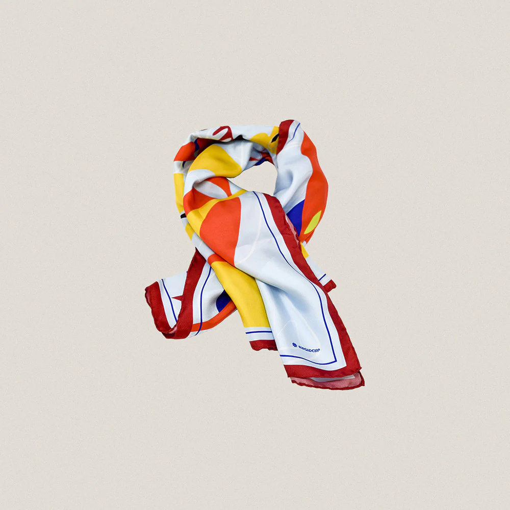Maxi Charolés Silk Scarf - Image 4