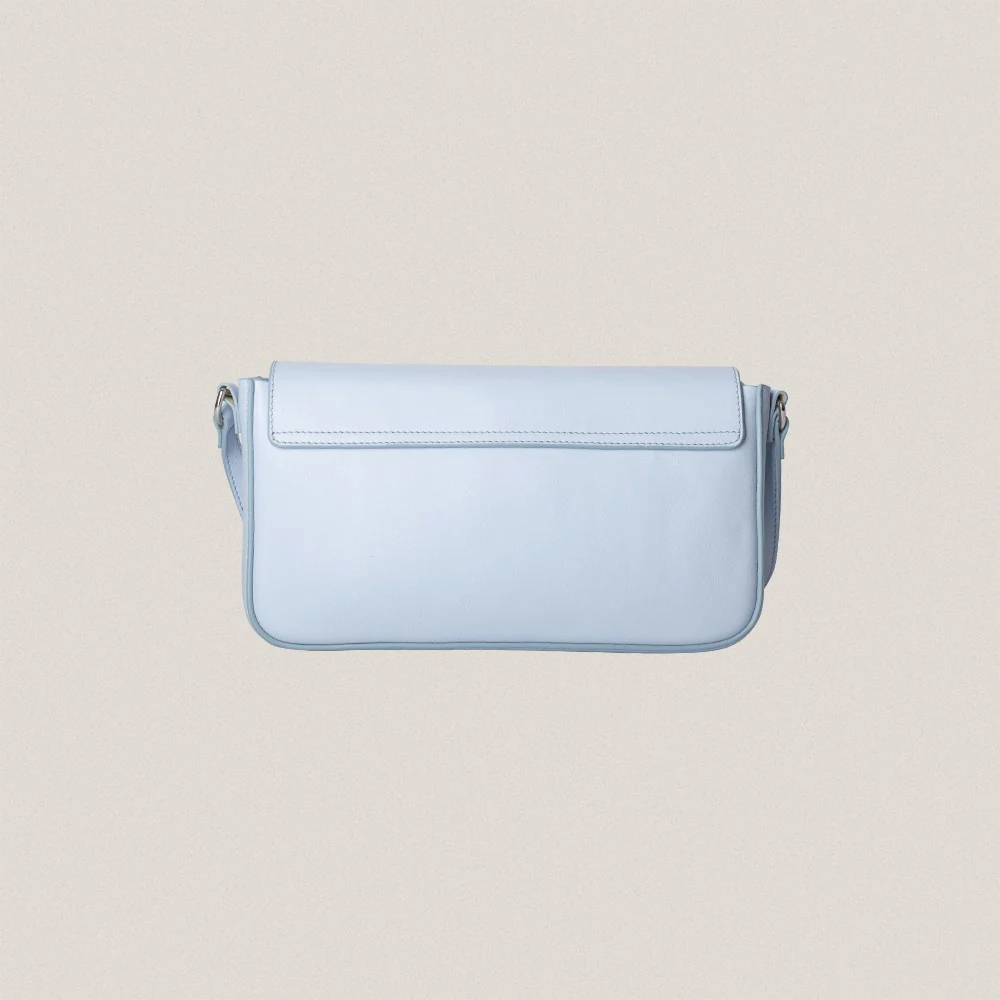 N 8 Light Blue Baguette Bag - Image 5