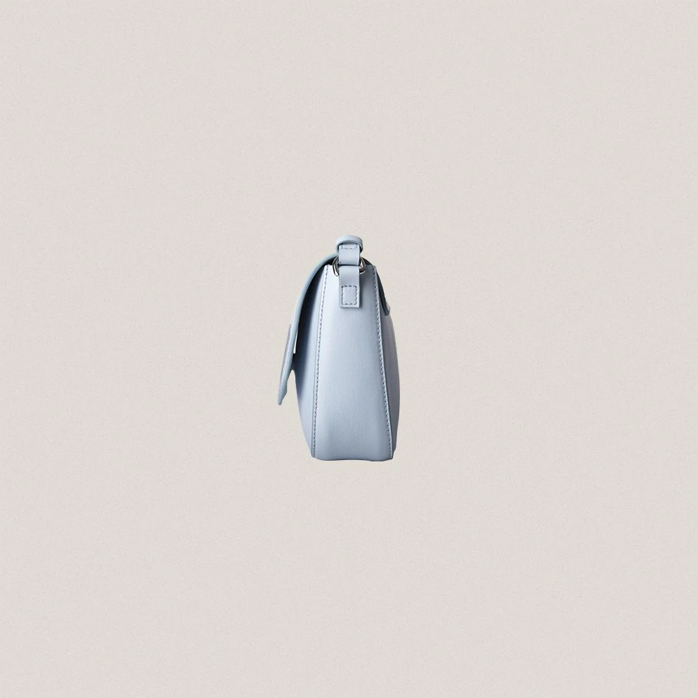 N 8 Light Blue Baguette Bag - Image 6