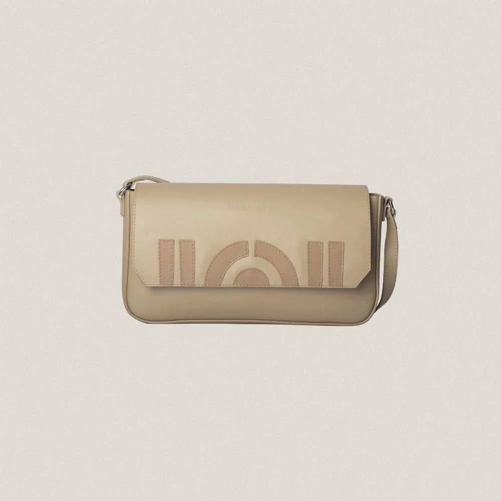 N 8 Sand Baguette Bag - Image 3