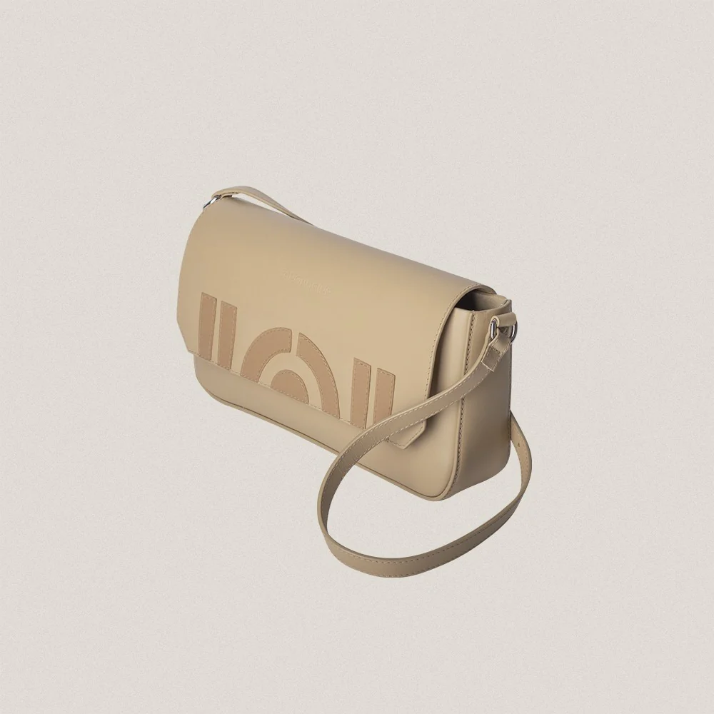 N 8 Sand Baguette Bag - Image 4