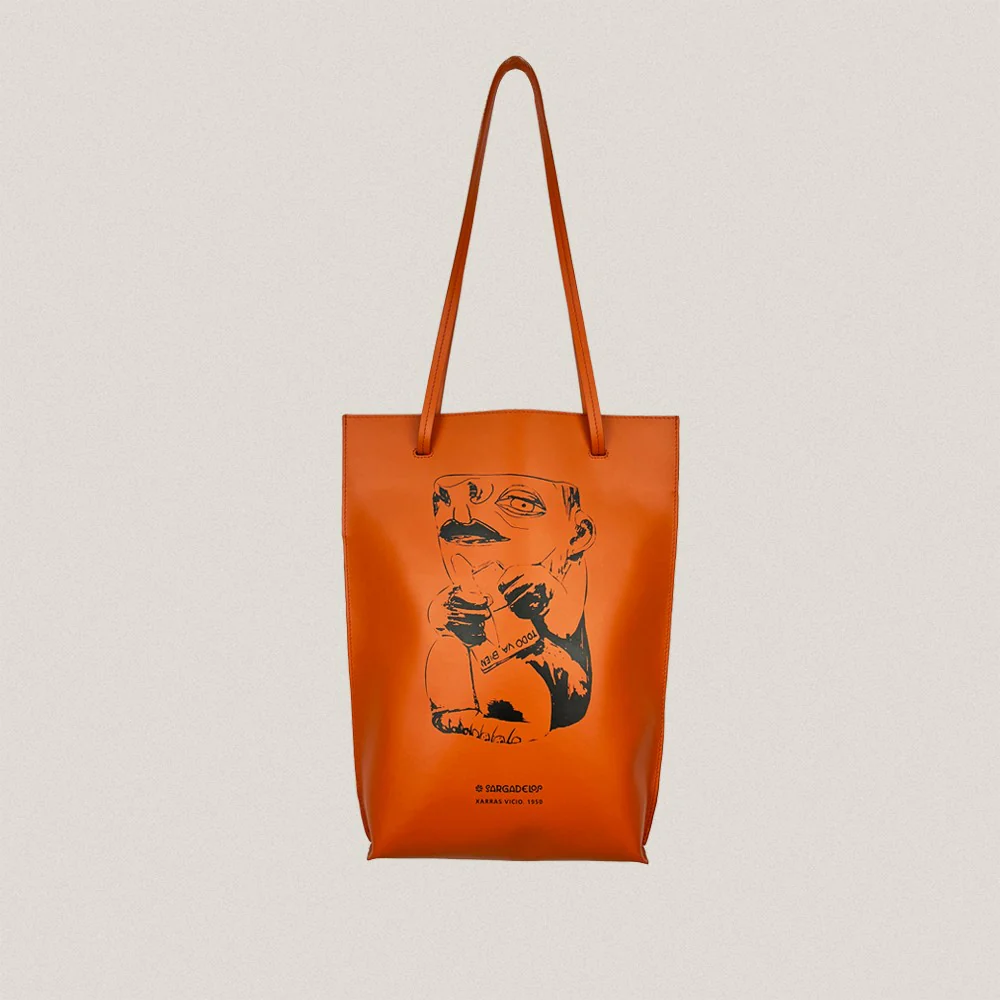 Orange Vicios Tote Bag