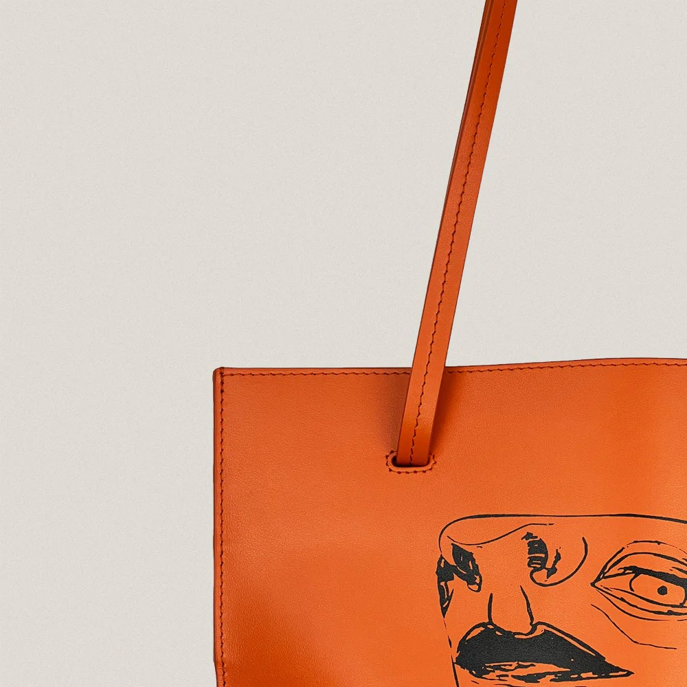 Orange Vicios Tote Bag - Image 3