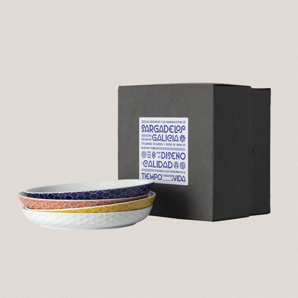 Pack 4 Flat Bowl L Rede - Image 3