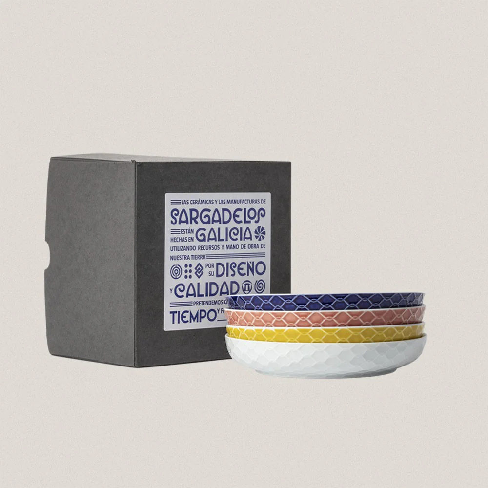 Pack 4 Flat Bowl S Rede