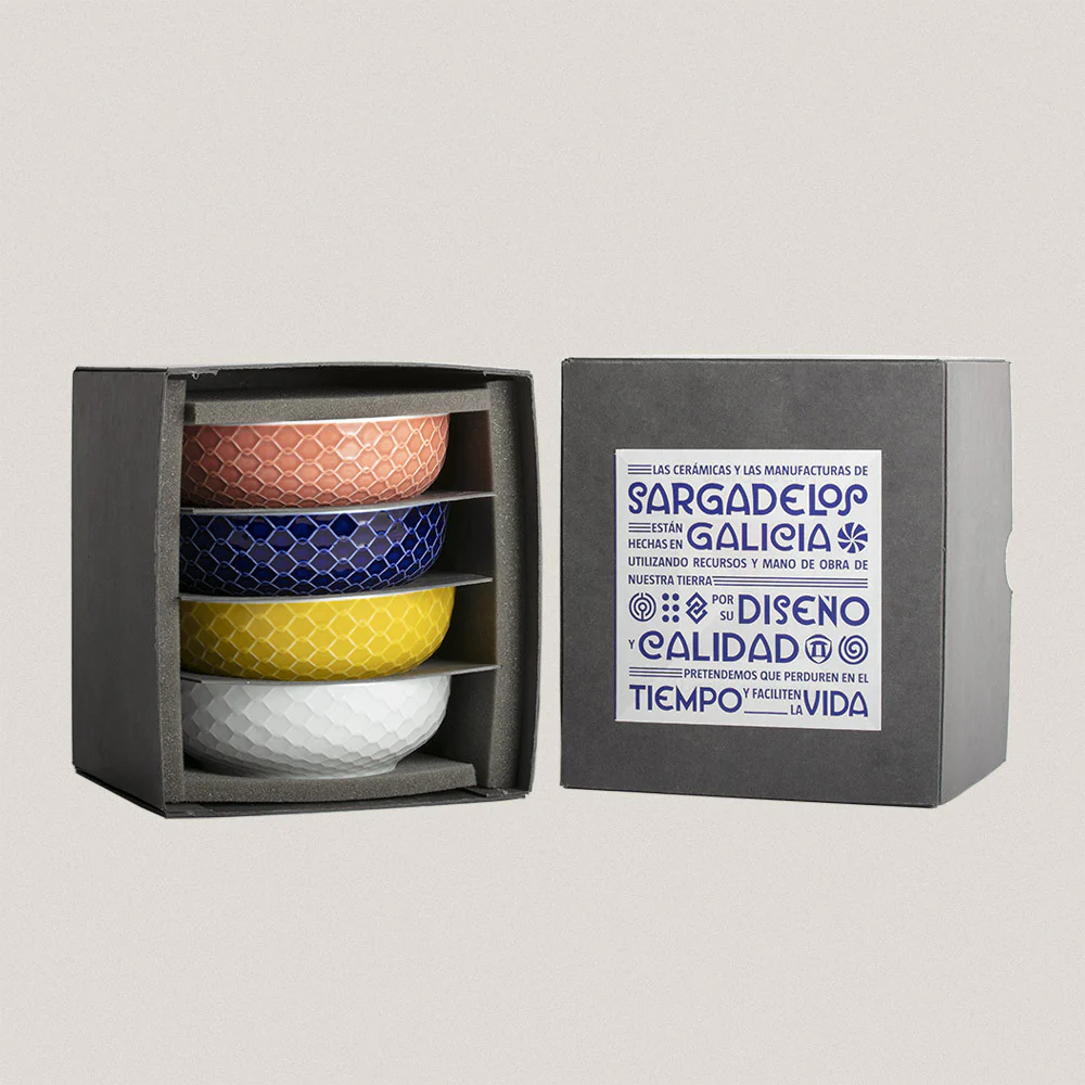 Pack 4 Flat Bowl S Rede - Image 8