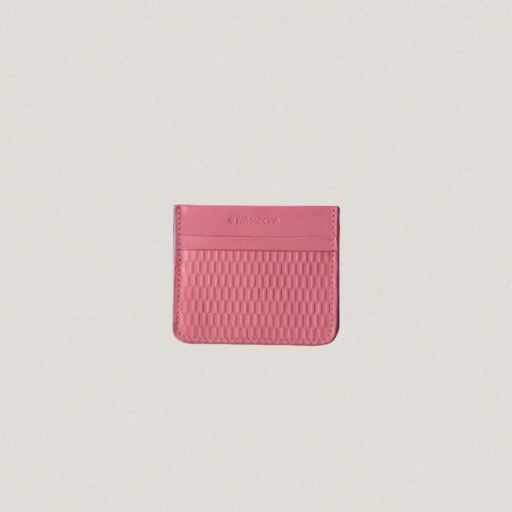 Pink Granadínico Credit Card Holder