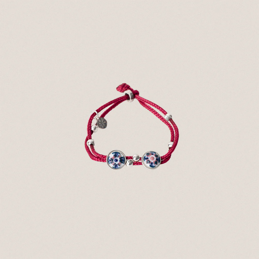 Red Leather Bracelet