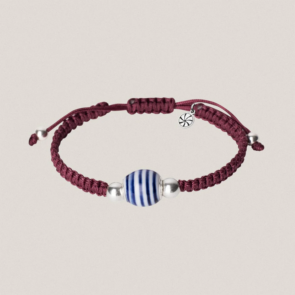 Rodas Beaches Bracelet Burgundy quartz