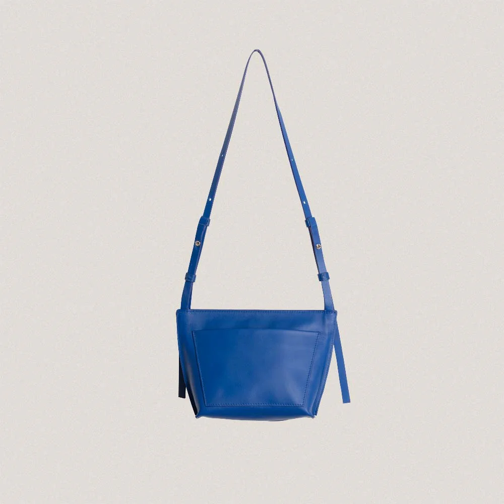 S Blue Granadínico Trapezio Bag - Image 3
