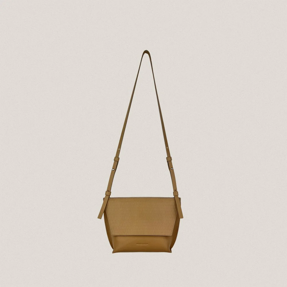 S Brown Granadínico Trapezio Bag