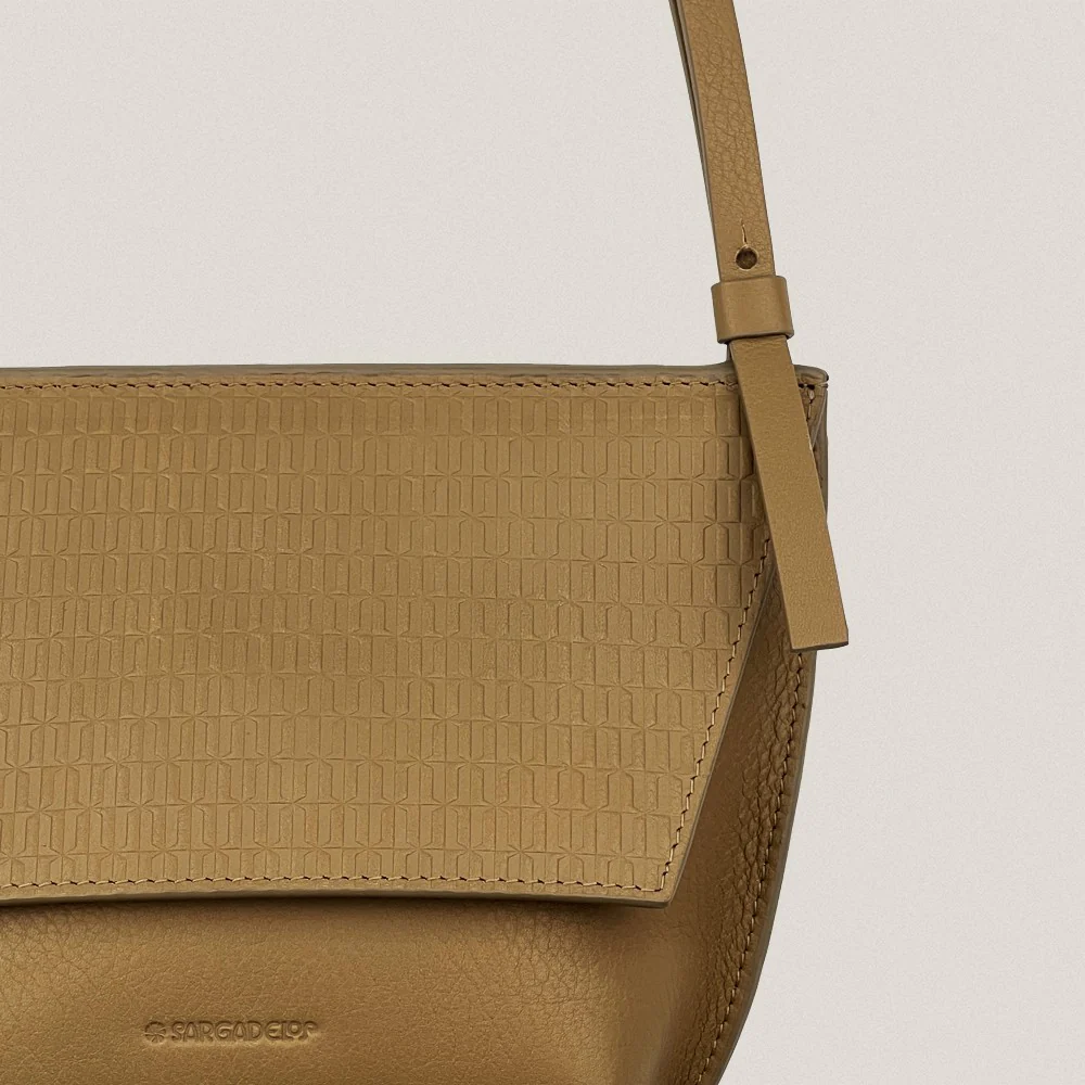 S Brown Granadínico Trapezio Bag - Image 3