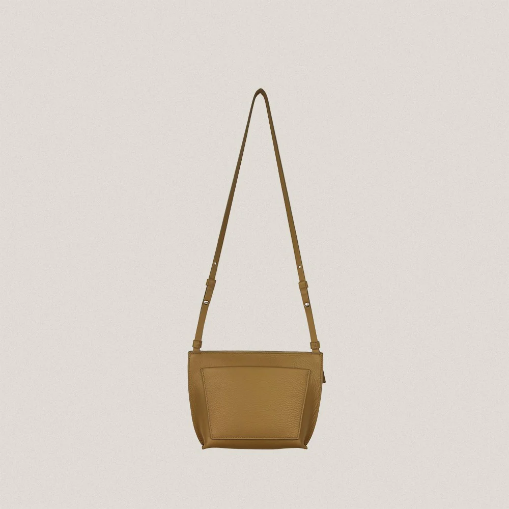 S Brown Granadínico Trapezio Bag - Image 4