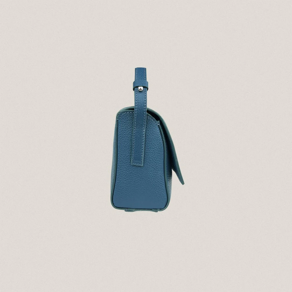 S Green Galos Flap Bag - Image 4