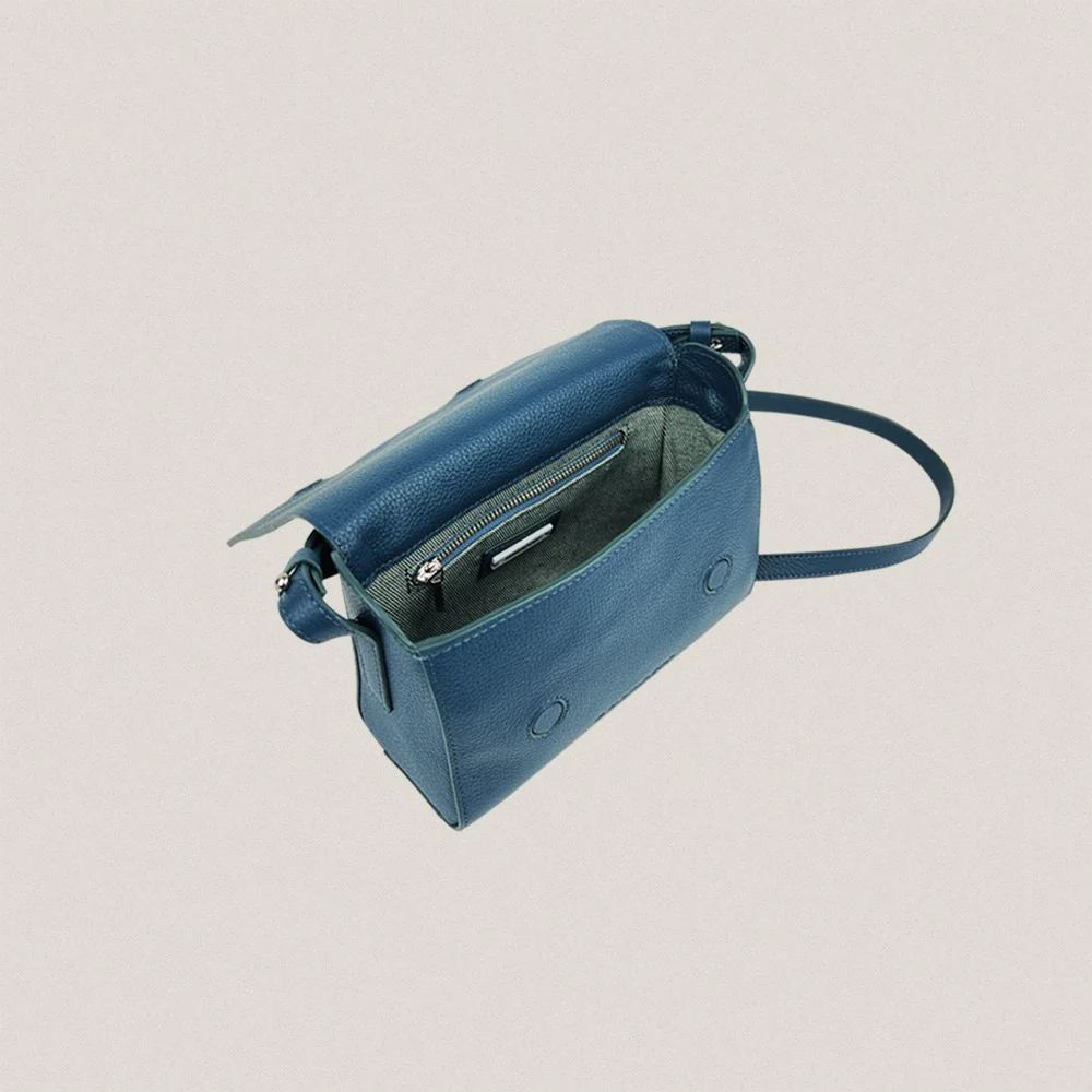 S Green Galos Flap Bag - Image 7