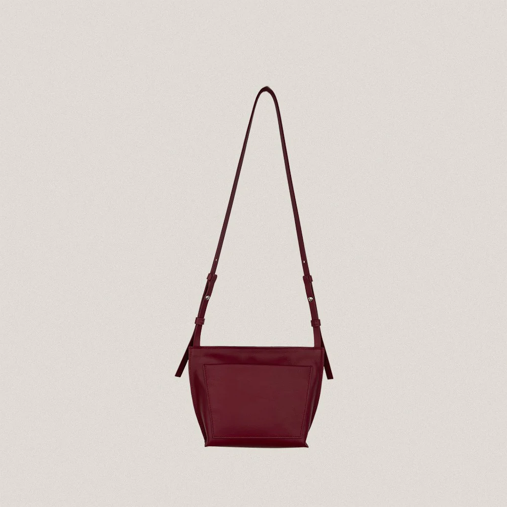 S Red Granadínico Trapezio Bag - Image 4