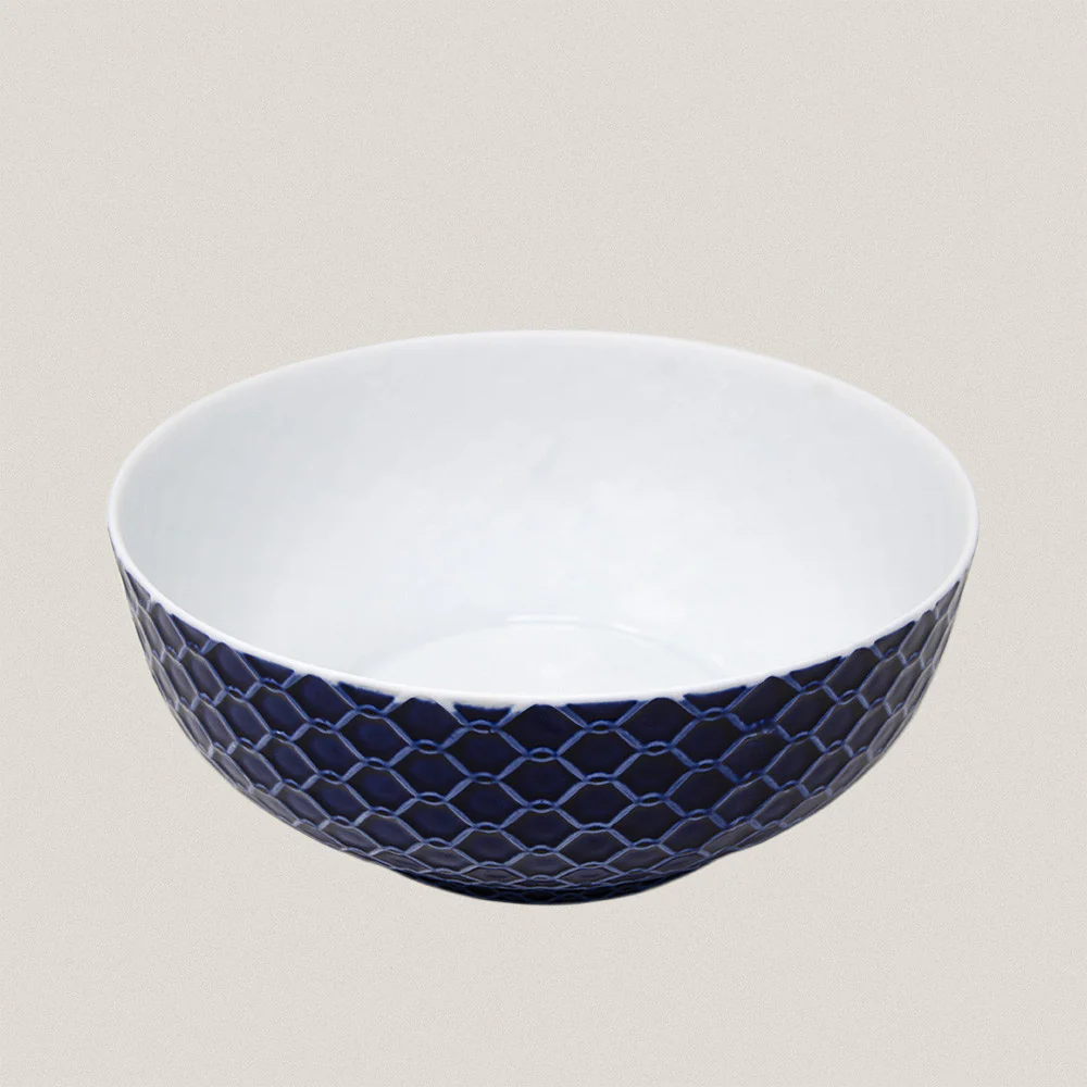 Salad Bowl Rede Blue Cobalt - Image 3