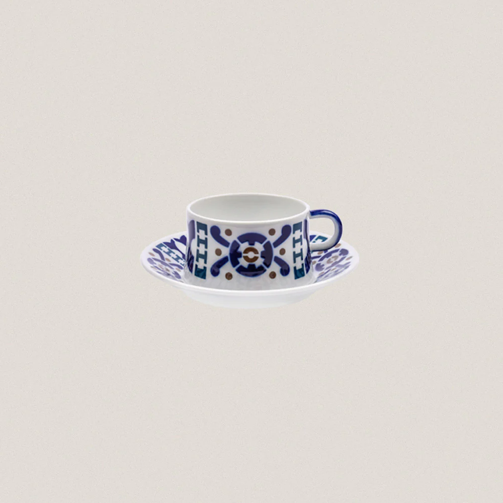 Tea Cup and Saucer Burela