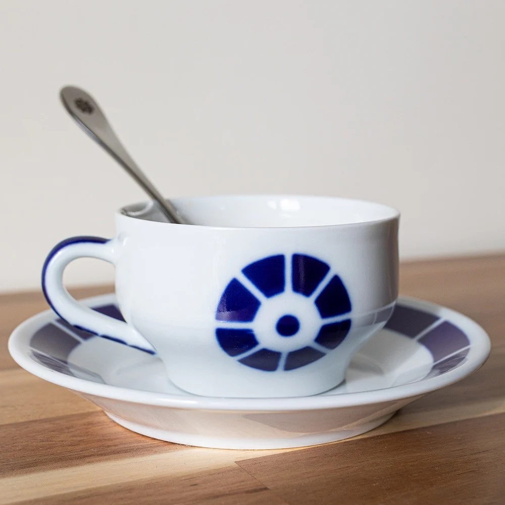 Tea Cup and Saucer Coroa - Image 2