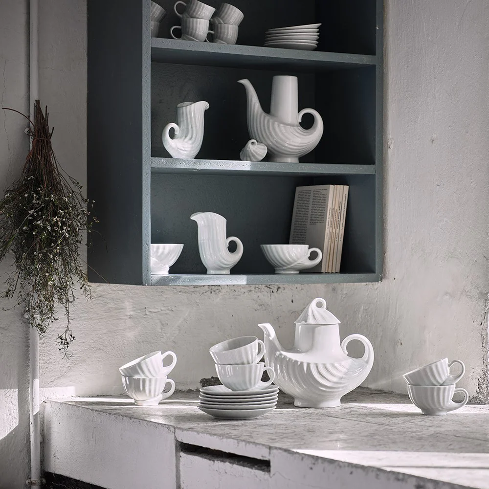 Tea Cup And Saucer Cuncha - Image 2